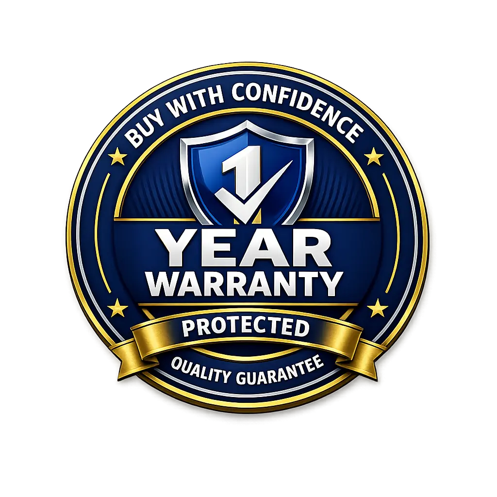 1 Year Warranty